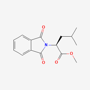 methyl (2S)-2-(1,3-dioxoisoindol-2-yl)-4-methylpentanoate