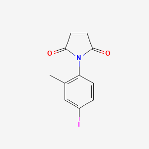 molecular formula C11H8INO2 B2745492 1-(4-iodo-2-methylphenyl)-1H-pyrrole-2,5-dione CAS No. 324580-21-4