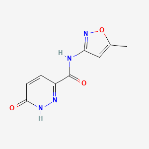 N-(5-methylisoxazol-3-yl)-6-oxo-1,6-dihydropyridazine-3-carboxamide
