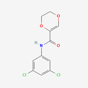 N-(3,5-dichlorophenyl)-2,3-dihydro-1,4-dioxine-5-carboxamide