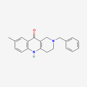 2-Benzyl-8-methyl-1,3,4,5-tetrahydrobenzo[b][1,6]naphthyridin-10-one
