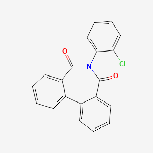 6-(2-Chlorophenyl)benzo[d][2]benzazepine-5,7-dione
