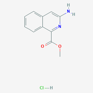Methyl 3-aminoisoquinoline-1-carboxylate;hydrochloride