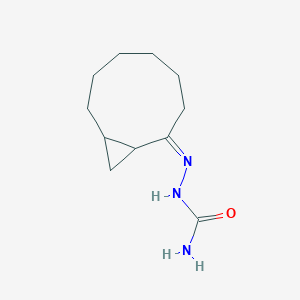 molecular formula C11H19N3O B274594 Bicyclo[7.1.0]decan-2-one semicarbazone 