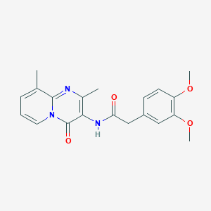 2-(3,4-dimethoxyphenyl)-N-(2,9-dimethyl-4-oxo-4H-pyrido[1,2-a]pyrimidin-3-yl)acetamide