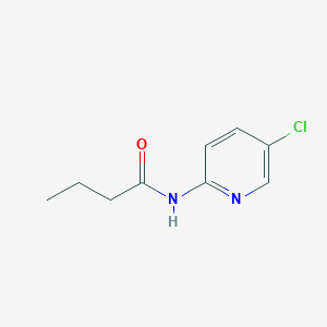 N-(5-chloro-2-pyridinyl)butanamide