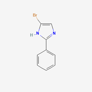 molecular formula C9H7BrN2 B2745988 5-溴-2-苯基-1H-咪唑 CAS No. 86119-58-6