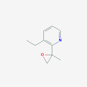 3-Ethyl-2-(2-methyloxiran-2-yl)pyridine