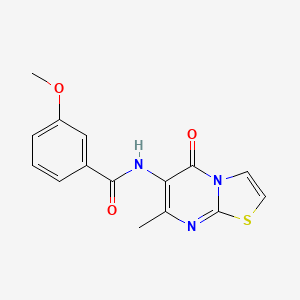 molecular formula C15H13N3O3S B2746121 N-(4-chlorobenzyl)-4-morpholin-4-ylphthalazin-1-amine CAS No. 955769-24-1