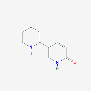 5-(Piperidin-2-yl)pyridin-2(1H)-one