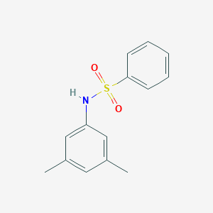 molecular formula C14H15NO2S B274621 N-(3,5-dimethylphenyl)benzenesulfonamide 