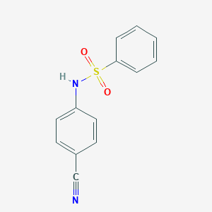 N-(4-cyanophenyl)benzenesulfonamide