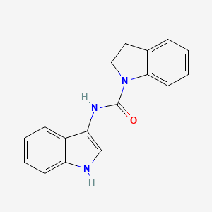 molecular formula C17H15N3O B2746230 N-(1H-吲哚-3-基)吲哚-1-羧酰胺 CAS No. 899946-96-4