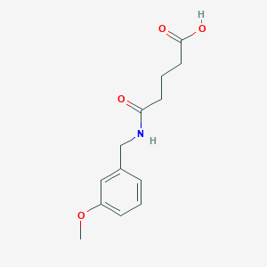 5-[(3-Methoxybenzyl)amino]-5-oxopentanoic acid