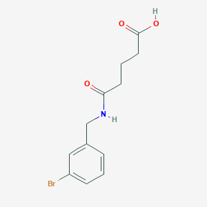 5-[(3-Bromobenzyl)amino]-5-oxopentanoic acid