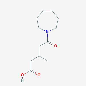 5-(Azepan-1-yl)-3-methyl-5-oxopentanoic acid