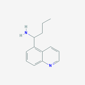 molecular formula C13H16N2 B2746354 5-Quinolinemethanamine,-propyl- CAS No. 1213690-07-3