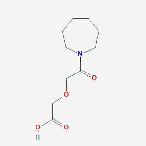 [2-(1-Azepanyl)-2-oxoethoxy]acetic acid