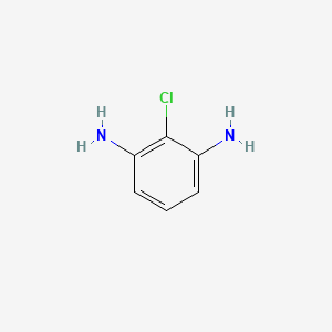 molecular formula C6H7ClN2 B2746491 2-Chlorobenzene-1,3-diamine CAS No. 6400-14-2