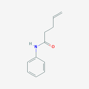 molecular formula C11H13NO B2746500 N-phenylpent-4-enamide CAS No. 58804-62-9