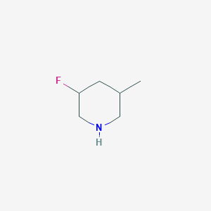 molecular formula C6H12FN B2746529 3-Fluoro-5-methylpiperidine CAS No. 1552273-34-3