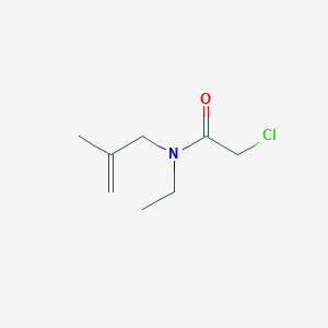 2-chloro-N-ethyl-N-(2-methylprop-2-en-1-yl)acetamide