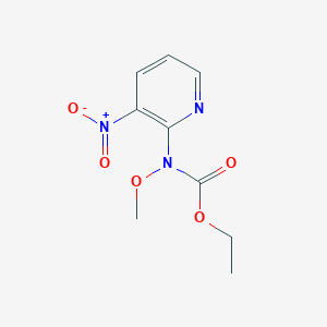 Ethyl N-methoxy-N-(3-nitropyridin-2-yl)carbamate