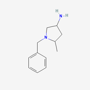 1-Benzyl-5-methylpyrrolidin-3-amine
