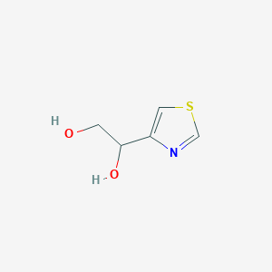 1-(1,3-Thiazol-4-yl)ethane-1,2-diol