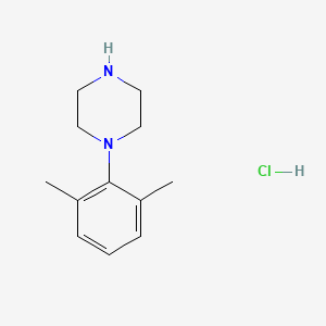 molecular formula C12H19ClN2 B2747194 1-(2,6-Dimethylphenyl)piperazine hydrochloride CAS No. 1012-92-6