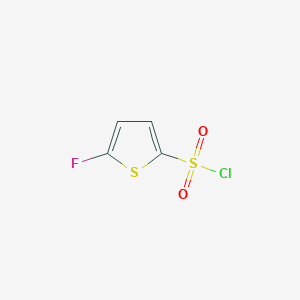 molecular formula C4H2ClFO2S2 B2747263 5-Fluorothiophene-2-sulfonyl chloride CAS No. 1132652-99-3