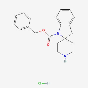 Benzyl 3H-spiro[indole-2,4'-piperidine]-1-carboxylate hydrochloride