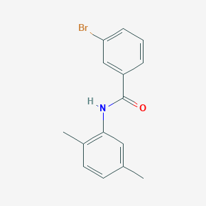 molecular formula C15H14BrNO B2747479 3-bromo-N-(2,5-dimethylphenyl)benzamide CAS No. 349405-12-5