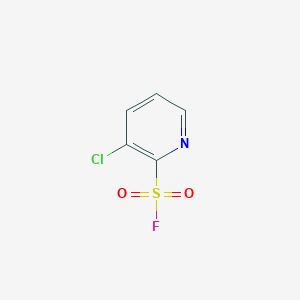 molecular formula C5H3ClFNO2S B2747485 3-氯吡啶-2-磺酰氟 CAS No. 2243516-57-4
