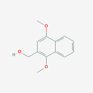 molecular formula C13H14O3 B2747511 (1,4-二甲氧基萘-3-基)甲醇 CAS No. 150556-57-3