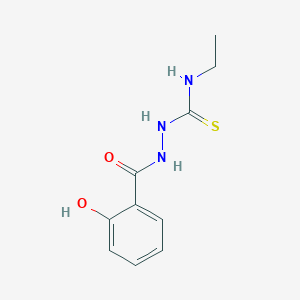 N-ethyl-2-[(2-hydroxyphenyl)carbonyl]hydrazinecarbothioamide