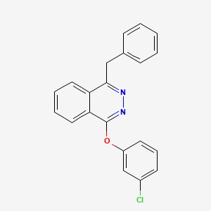 1-Benzyl-4-(3-chlorophenoxy)phthalazine