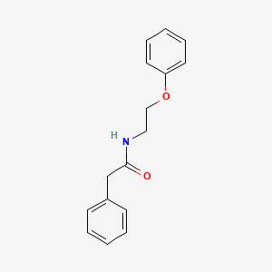 molecular formula C16H17NO2 B2747668 N-(2-苯氧乙基)-2-苯乙酰胺 CAS No. 1105208-54-5