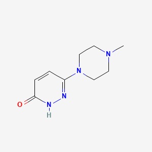 molecular formula C9H14N4O B2747729 6-(4-甲基哌嗪-1-基)吡嗪-3-醇 CAS No. 344287-23-6