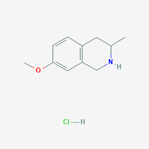 7-Methoxy-3-methyl-1,2,3,4-tetrahydroisoquinoline hydrochloride