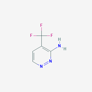 4-(Trifluoromethyl)pyridazin-3-amine