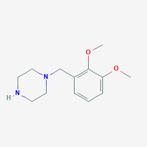 molecular formula C13H20N2O2 B2747874 1-(2,3-Dimethoxybenzyl)piperazine CAS No. 158776-75-1