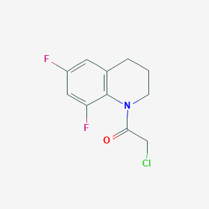 2-Chloro-1-(6,8-difluoro-3,4-dihydro-2H-quinolin-1-yl)ethanone