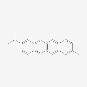 molecular formula C22H20 B2747879 2-Methyl-8-(propan-2-yl)tetracene CAS No. 2098457-40-8