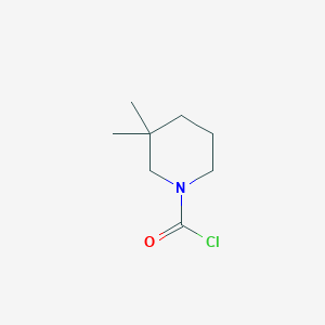 3,3-Dimethylpiperidine-1-carbonyl chloride