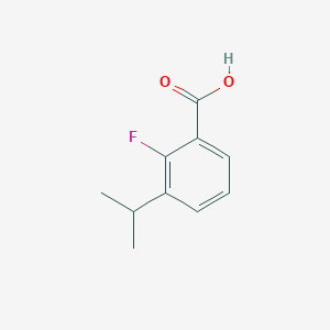 molecular formula C10H11FO2 B2748013 2-Fluoro-3-(propan-2-yl)benzoic acid CAS No. 1369805-45-7