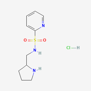 N-(Pyrrolidin-2-ylmethyl)pyridine-2-sulfonamide hydrochloride