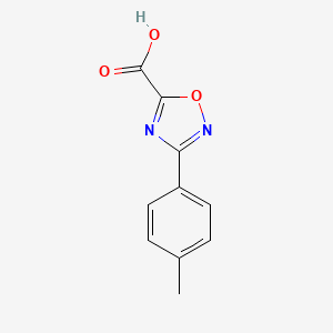 molecular formula C10H8N2O3 B2748081 3-(4-Methylphenyl)-1,2,4-oxadiazole-5-carboxylic acid CAS No. 938000-13-6