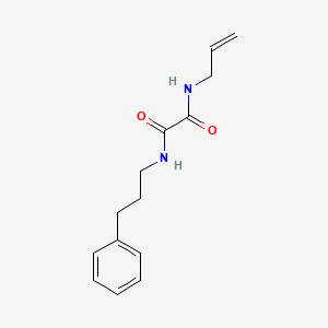 molecular formula C14H18N2O2 B2748168 N1-allyl-N2-(3-phenylpropyl)oxalamide CAS No. 920393-40-4