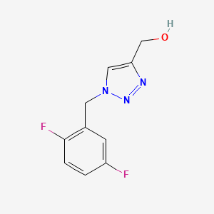 (1-(2,5-Difluorobenzyl)-1H-1,2,3-triazol-4-yl)methanol